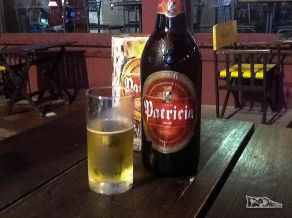 A deliciosa cerveja Patricia, a mais popular do Uruguai, na cidade de Paysandú